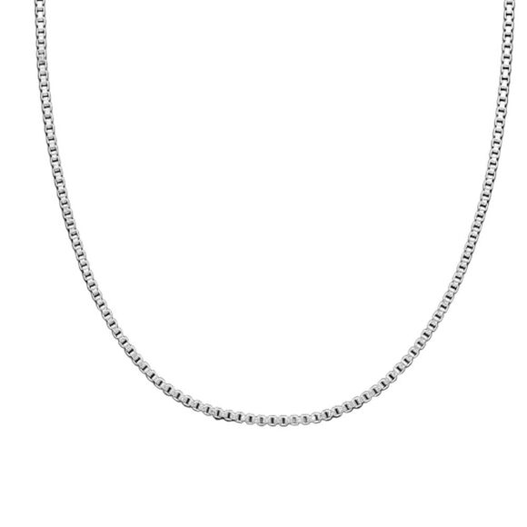 Giani Bernini Sterling Silver Box Link 20”chain necklace - Picture 1 of 6